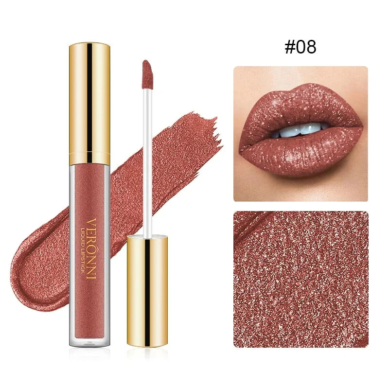 🎁LAST DAY SALE49% OFF🎁Metallic Liquid Diamond Glitter Lipstick