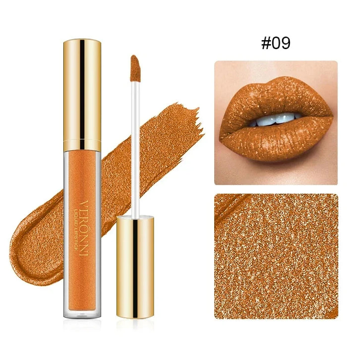 🎁LAST DAY SALE49% OFF🎁Metallic Liquid Diamond Glitter Lipstick