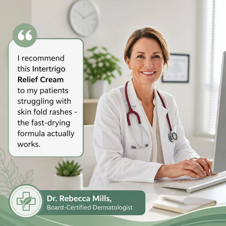 Last five hours! 🔥Intertrigo Relief Cream treats 99% of skin fold rashes from the first application✨