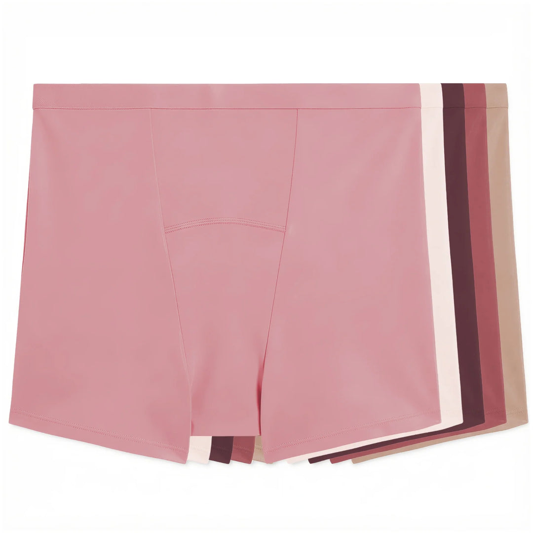 Women Leakproof No Trace Antibacterial Boyshorts