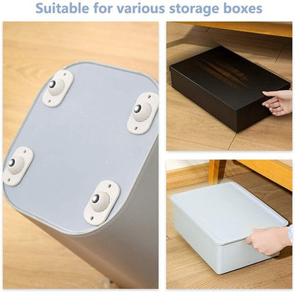 360 Degree Rotation Sticky Pulley 4 PCS