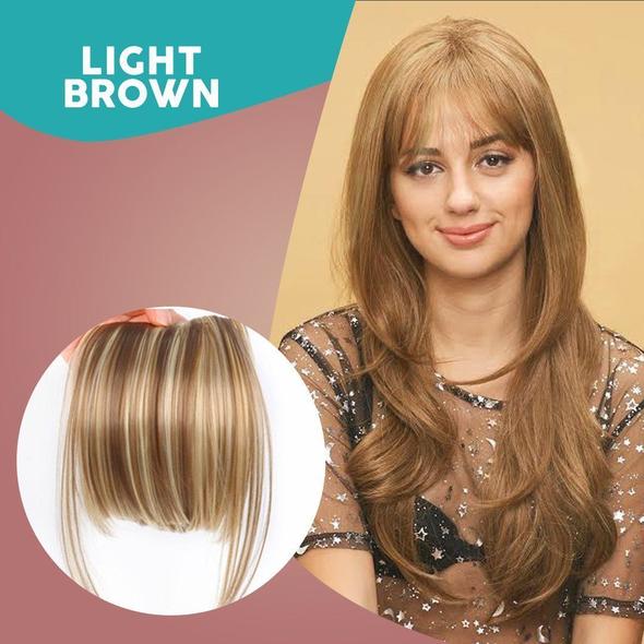 Seamless 3D Clip In Bangs Hair Extensions