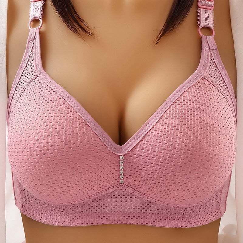 PLUS SIZE COMFORTABLE WIRELESS BRA
