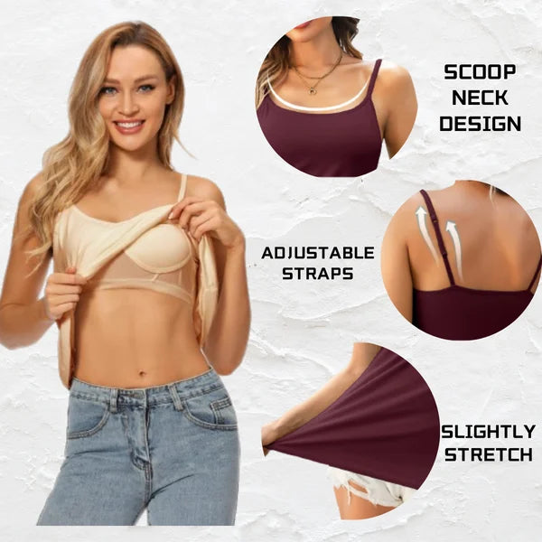 Tank With Built In Bra