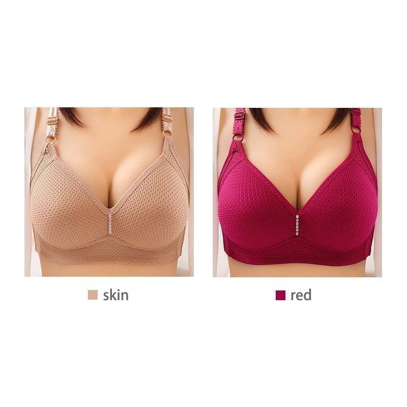 PLUS SIZE COMFORTABLE WIRELESS BRA