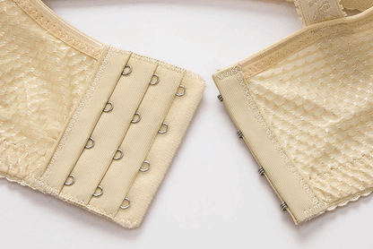 Women Back Buckle Cotton Bras Wire Free Plus Size  Shoulder Straps Brasieres Comfort