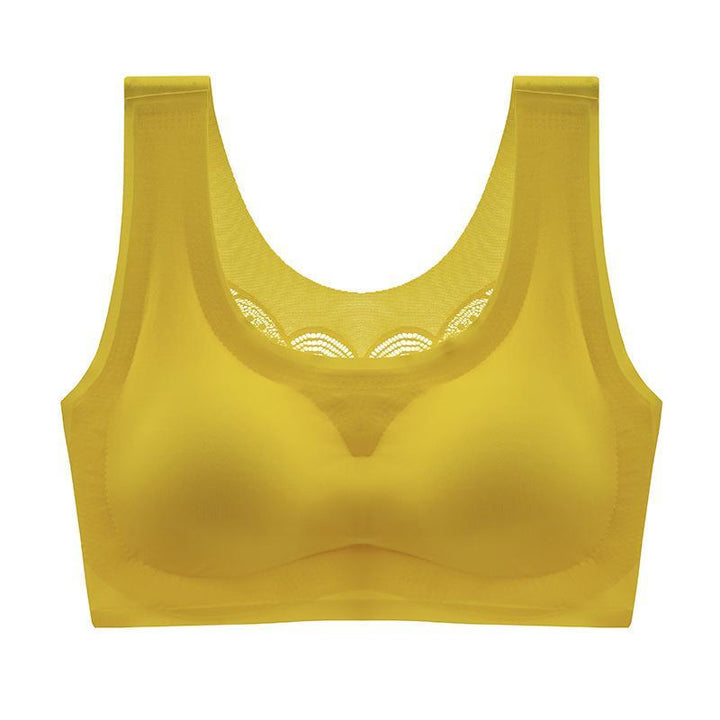 Ultra thin Plus Size Ice Silk Comfort bra