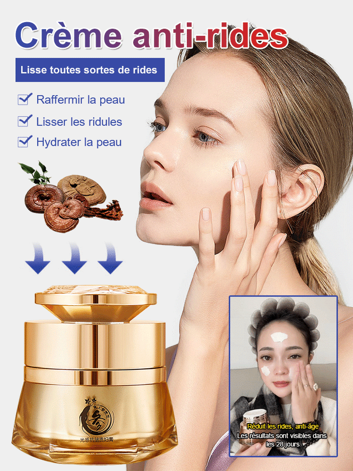 Brightening and antiwrinkle womens cream