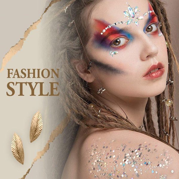 Glitter Gem Face Make Up Sticker