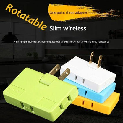 3 in 1 Rotatable Socket Converter