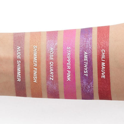 Glitter Metallic Liquid Lipstick Waterproof