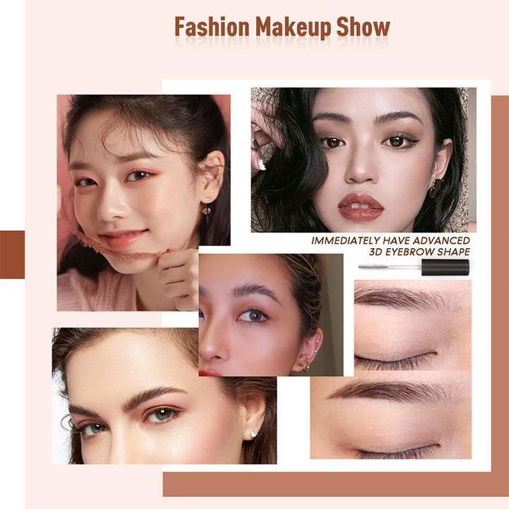 Eyebrow styling gel