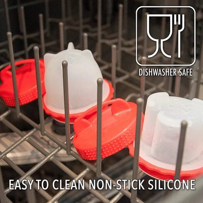 Silicone Non Stick Egg Boiler