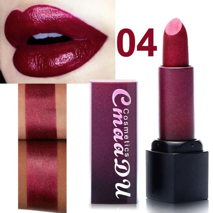 Metallic Waterproof Lasting Lipstick