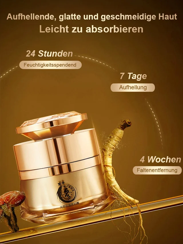 Brightening and antiwrinkle womens cream