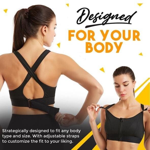 🔥Last day 49% OFF🔥 -  Wireless Supportive Sports Bra