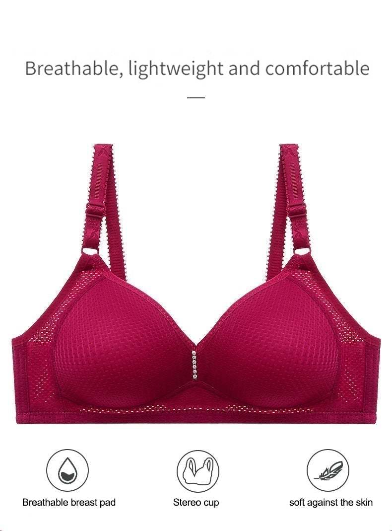 PLUS SIZE COMFORTABLE WIRELESS BRA