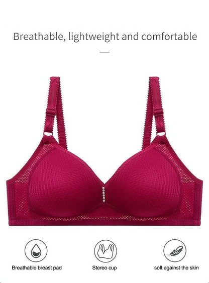 PLUS SIZE COMFORTABLE WIRELESS BRA