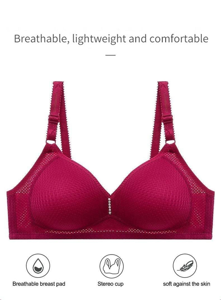 PLUS SIZE COMFORTABLE WIRELESS BRA